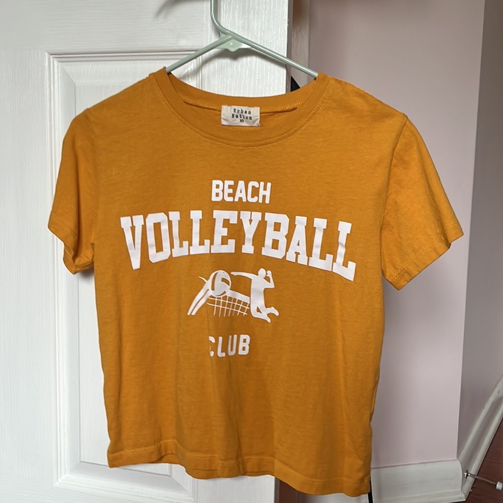 beach volleyball club tee (worn once)